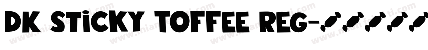 DK Sticky Toffee Reg字体转换
